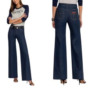 Johnny Was Sasoon Lumiere Wide Leg Vintage Inspired Jean Size 28
